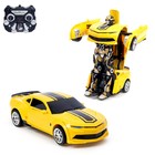 Уценка Робот радиоуправляемый «Автобот», трансформируется, работает от аккумулятора, заряд от USB - Фото 1