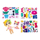 Уценка (замятия на деталях) Магнитная игра «Малышка с питомцем», в коробке - Фото 2