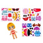 УЦЕНКА Магнитная игра «Маленькая модница», в коробке - Фото 2