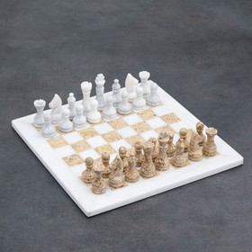 Шахматы «Элит», доска 30х30 см, оникс