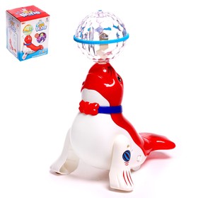 Игрушка музыкальная «Морской котик», световые и звуковые эффекты, цвета МИКС