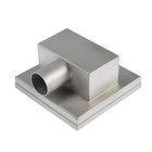 Трап TIM BAD411502, горизонтальный, 150 х 150 мм, гидро+сухая защита от запаха - фото 21543531