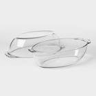 Утятница Paşabahçe Borcam, 2.85 л, с крышкой-формой для запекания, жаропрочное стекло, прозрачная - Фото 3