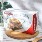 Утятница Paşabahçe Borcam, 2.85 л, с крышкой-формой для запекания, жаропрочное стекло, прозрачная - Фото 7