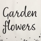 Полотенце "Этель" Garden flowers 40х73 см, 100% хлопок, саржа 190 г/м2 - Фото 3