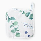 Прихватка «Этель» Eucalyptus 19×19 см,100% хлопок, саржа 190 г/м² - Фото 2