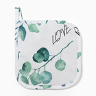 Прихватка «Этель» Eucalyptus 19×19 см,100% хлопок, саржа 190 г/м² - Фото 6