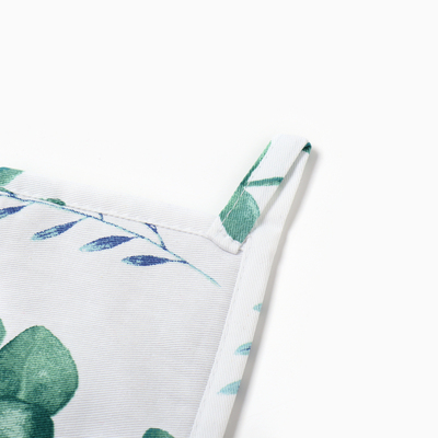 Прихватка «Этель» Eucalyptus 19×19 см,100% хлопок, саржа 190 г/м²