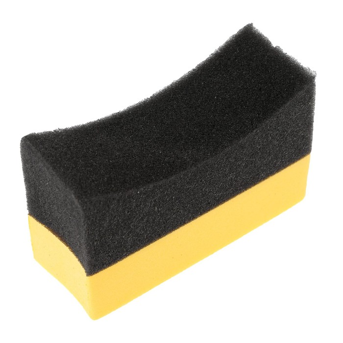 Губка TORSO для нанесения полировки на автомобиль, 9.5×4×6 см, без пропитки - фото 1907418037
