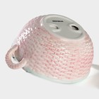 Конфетница «Зайка», 800 мл, 19.5×16.5×12.5 см, доломит, розовая - Фото 5