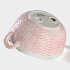 Конфетница «Зайка», 800 мл, 19.5×16.5×12.5 см, доломит, розовая - Фото 5