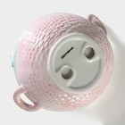 Конфетница «Зайка», 800 мл, 19.5×16.5×12.5 см, доломит, розовая - Фото 6