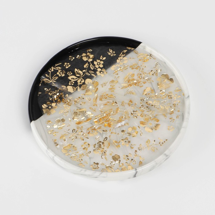 Маска для лица «Сияние золота», с золотыми узорами 27139