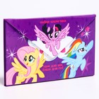 Набор косметики My Little Pony, тени 5 цв по 1,3 гр, блеск 5 цв по 0,8 гр - фото 10208220