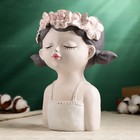 Кашпо - ваза «Мила с венком», 27×24×15 см - Фото 3