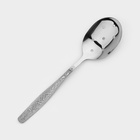 Ложка для снятия пены из нержавеющей стали «Стряпуха», длина 21.5 см, толщина 2 мм - Фото 1