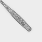 Ложка для снятия пены из нержавеющей стали «Стряпуха», длина 21.5 см, толщина 2 мм - Фото 3