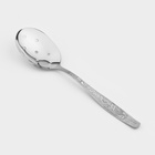 Ложка для снятия пены из нержавеющей стали «Стряпуха», длина 21.5 см, толщина 2 мм - Фото 4