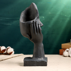 Декоративное кашпо для цветов «Сила любви», 250 мл, 31×12×12 см, полистоун, серое - Фото 5