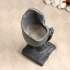 Декоративное кашпо для цветов «Сила любви», 250 мл, 31×12×12 см, полистоун, серое - Фото 6