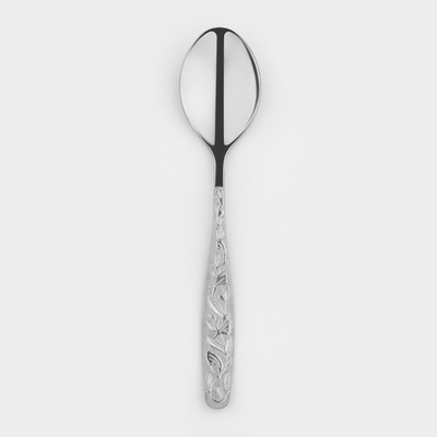 Ложка чайная «Уралочка», длина 14 см, толщина 2 мм, цвет серебряный