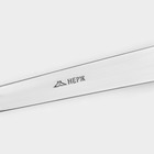 Набор столовый «Торжество», 18 предметов, толщина 2 мм, картонная коробка, цвет серебряный - Фото 3