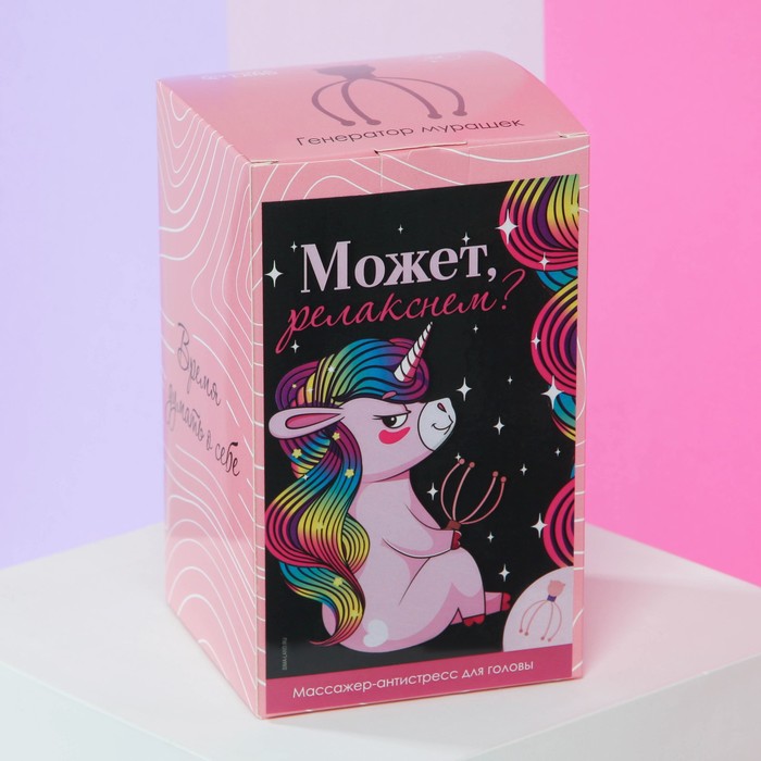 Массажер для головы мурашка «Может релакснем?» 27152
