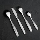 Набор столовый «Уралочка», 24 предмета, толщина 2 мм, декоративная коробка - Фото 4