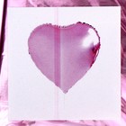 Шар фольгированный 18" «Сердце», сатин, цвет сиреневый - Фото 3