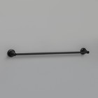 Держатель для полотенец, 58 см, алюминий, цвет чёрный - фото 804788853