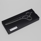 Ножницы филировочные с упором «Premium», лезвие — 6,5 см, цвет серебристый/синий - Фото 5