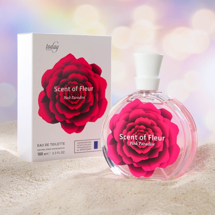 Туалетная вода женская Scent of Fleur Pink Paradise, 100 мл (по мотивам Fantasy (B. Spears) - Фото 1