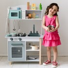 Детская деревянная игровая кухня «Грейси Стайл» с 27 аксессуарами - Фото 2