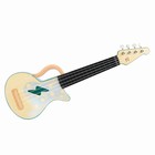 Игрушечная гавайская гитара (укулеле) «Рок-н-ролл» с брошюрой обучения игре на гитаре - фото 109782627