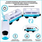 Детская железная дорога «Мой город», 103 предмета, бирюзовая - Фото 8