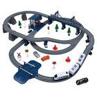 Детская железная дорога «Мой город», 103 предмета, синяя - Фото 5