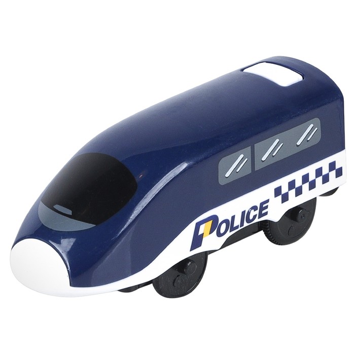 Игрушечный поезд «Полицейский участок», 3 предмета, на батарейках - фото 1907418689