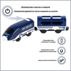 Поезд игрушка «Полицейский участок», 2 предмета, на батарейках - Фото 2