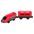 Поезд игрушка «Служба спасения», 2 предмета, на батарейках - Фото 3