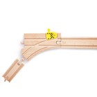 Элемент игрушечной железной дороги «Развилки с переключателем направления», 2 предмета - фото 295553941