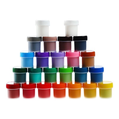 Гуашь 24 цвета × 10 мл Calligrata