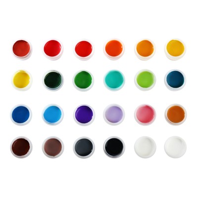 Гуашь 24 цвета × 10 мл Calligrata