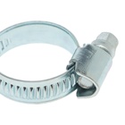 Хомут червячный ZEIN engr, несквозная просечка, диаметр 16-25 мм, ширина 9 мм, оцинкованный - Фото 7