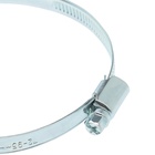 Хомут червячный ZEIN engr, несквозная просечка, диаметр 72-95 мм, ширина 9 мм, оцинкованный (комплект 10 шт) - фото 23604337