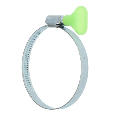 Хомут с «барашком» ZEIN engr, несквозная просечка, диаметр 50-70 мм, ширина 9 мм