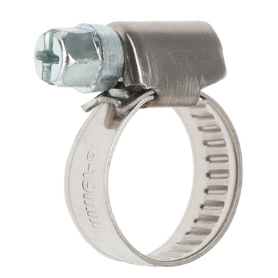 Хомут червячный ZEIN engr, диаметр 13-19 мм, ширина 9 мм, нержавеющая сталь