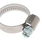 Хомут червячный ZEIN engr, диаметр 14-27 мм, ширина 9 мм, нержавеющая сталь - Фото 6