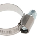 Хомут червячный ZEIN engr, диаметр 14-27 мм, ширина 9 мм, нержавеющая сталь - Фото 7