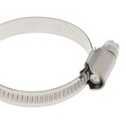 Хомут червячный ZEIN engr, диаметр 30-45 мм, ширина 9 мм, нержавеющая сталь (комплект 10 шт) - фото 23241151