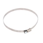 Хомут червячный ZEIN engr, диаметр 120-140 мм, ширина 9 мм, нержавеющая сталь - фото 23604352